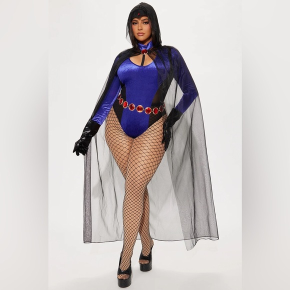 Fashion Nova Raven Teen Titans Halloween Costume - Picture 5 of 6